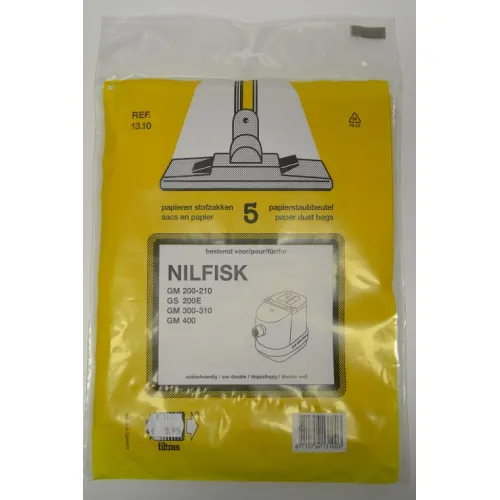 Stofzuigerzakken Nilfisk GM 200-210, GS 200E, GM 300-310, GM 400